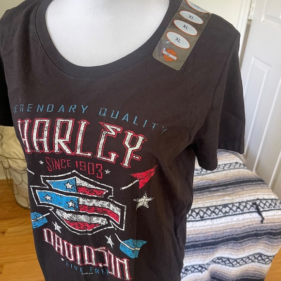 Harley Davidson NWT women’s T-shirt XL - Picture 3 of 10